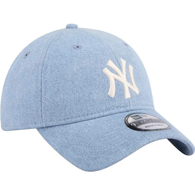 sapkak-ivelt-kek-allithato-9twenty-washed-denim-new-york-yankees-mlb-new-era