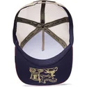 goorin-bros-ye-olde-birdie-the-farm-retro-classic-trucker-cap-in-marineblau-beige-und-rot-mit-vogelmotiv