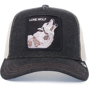 Sapkák ívelt fekete snapback lobo The Lone Wolf The Farm The Farm de Goorin Bros.