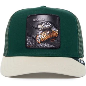 Sapkák ívelt zöld snapback Mamba The Farm Premium The Farm Goorin Bros.