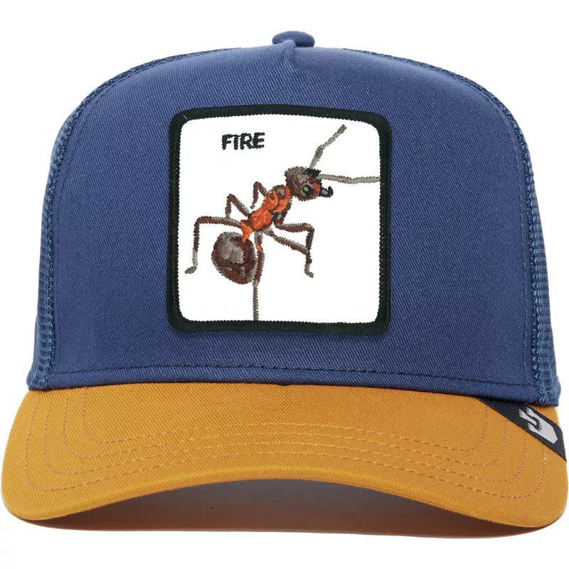 goorin-bros-ant-fire-the-farm-premium-blue-and-brown-trucker-hat