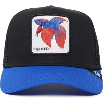 Cap ívelt черен снапбек pez luchador Siam Fighter The Farm Premium The Farm de Goorin Bros.