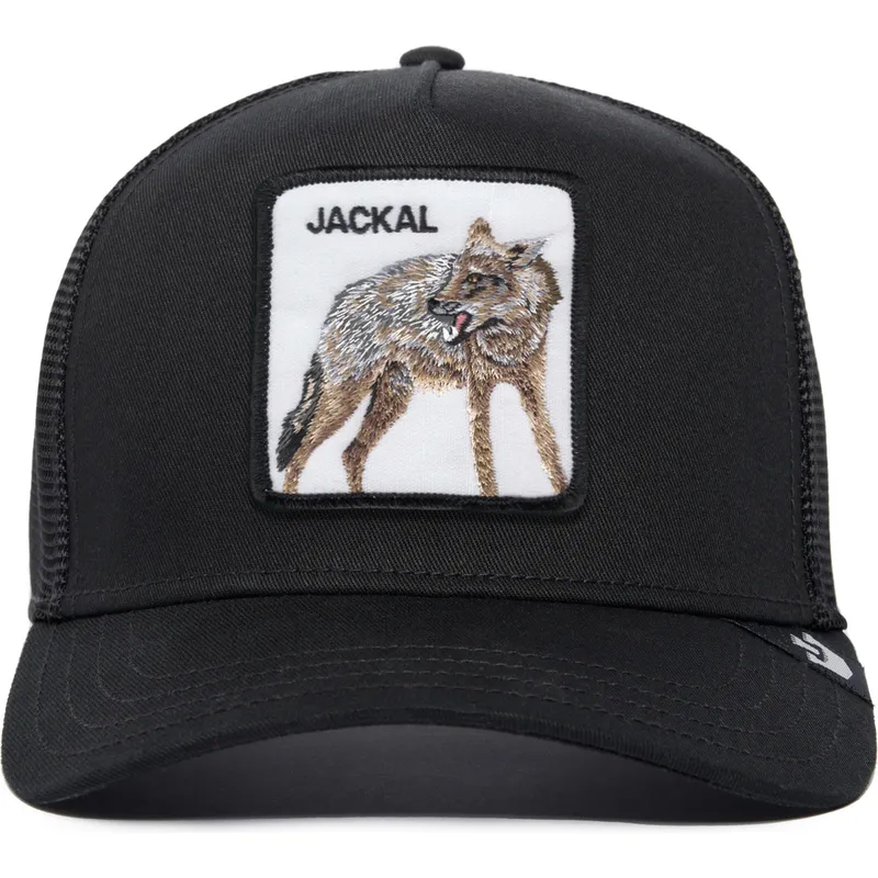 svart-trucker-keps-schakal-jackal-the-farm-premium-fran-goorin-bros