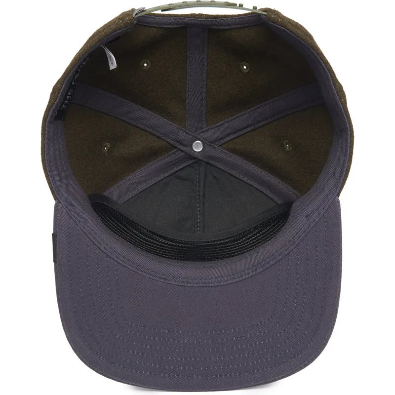 gron-och-bla-platt-keps-snapback-hund-rottweiler-bad-boy-top-dog-the-farm-flats-fran-goorin-bros