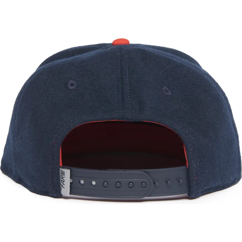 platt-keps-marinbla-och-brun-snapback-varg-lone-wolf-one-pack-the-farm-flats-fran-goorin-bros