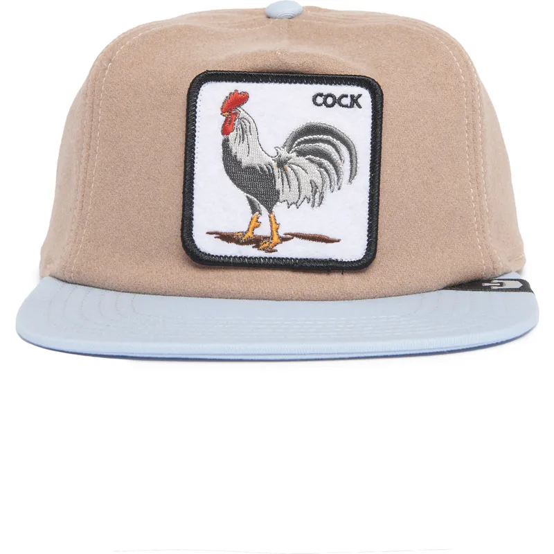 sapkak-lapos-barna-snapback-cock-free-range-the-farm-flats-the-farm-goorin-bros