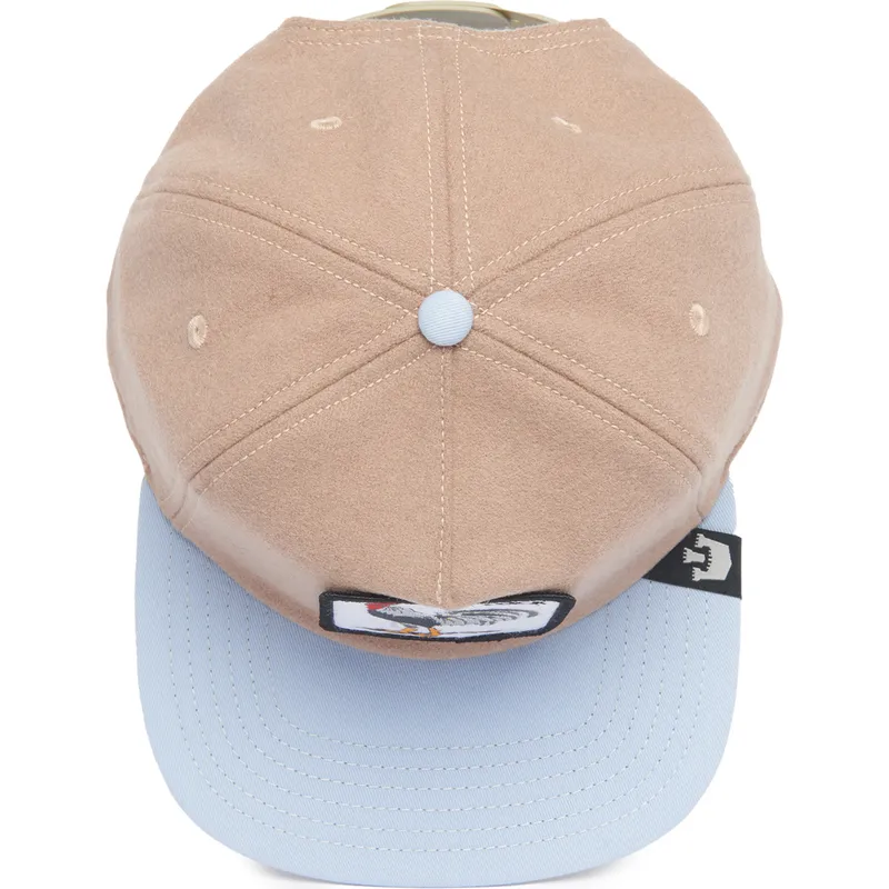 sapkak-lapos-barna-snapback-cock-free-range-the-farm-flats-the-farm-goorin-bros