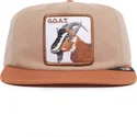 brun-platt-snapbackkeps-get-goat-alpine-base-the-farm-flats-fran-goorin-bros