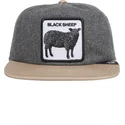 sapkak-lapos-szurke-snapback-marron-black-sheep-flock-mountain-the-farm-flats-the-farm-goorin-bros