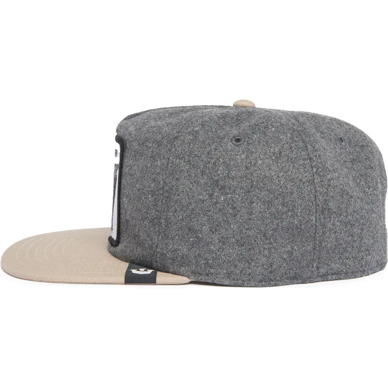 sapkak-lapos-szurke-snapback-marron-black-sheep-flock-mountain-the-farm-flats-the-farm-goorin-bros