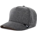 goorin-bros-the-farm-nude-denim-graue-snapback-kappe-mit-gebogenem-schirm