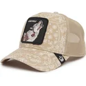 sapkak-ivelt-bezs-snapback-lobo-lone-wolf-sign-o-the-times-the-farm-paisley-the-farm-de-goorin-bros