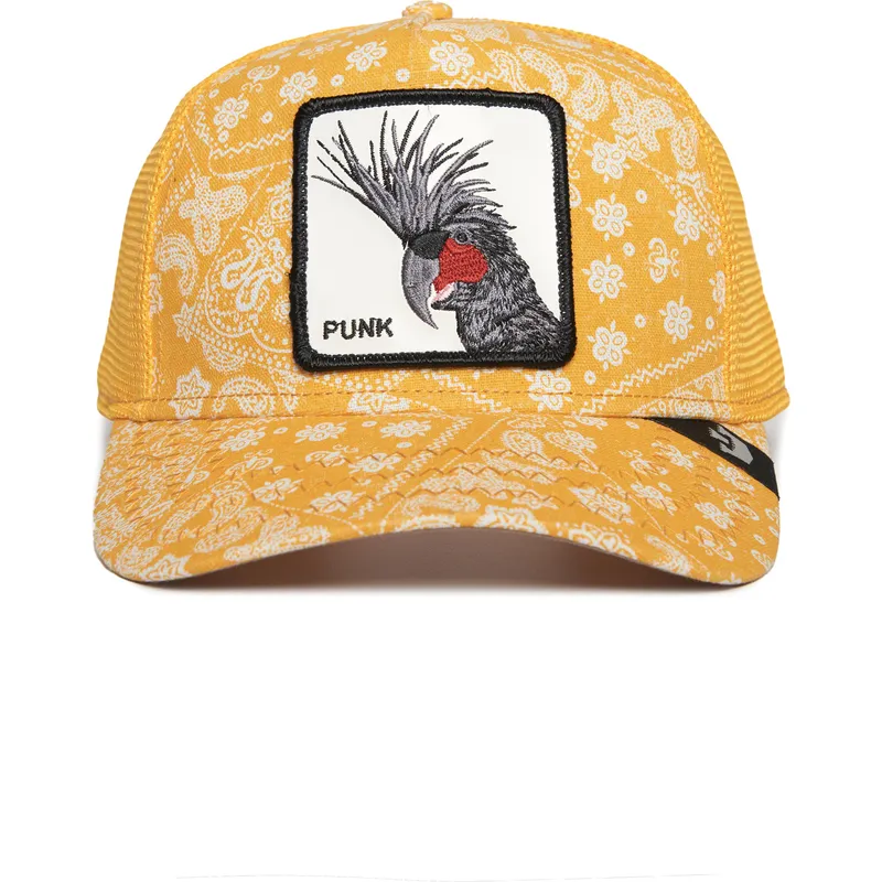 sapkak-ivelt-sarga-snapback-punk-spray-paint-arch-the-farm-paisley-the-farm-goorin-bros