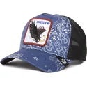 marineblaue-trucker-kappe-freedom-eagle-a-the-w-in-a-d-the-farm-paisley-von-goorin-bros