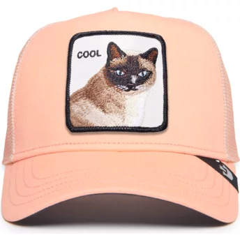 Goorin Bros. Cool Cat The Farm Premium Pink Trucker Hat