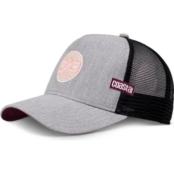 Graue und schwarze Trucker-Kappe grau See Ya HFT von Coastal