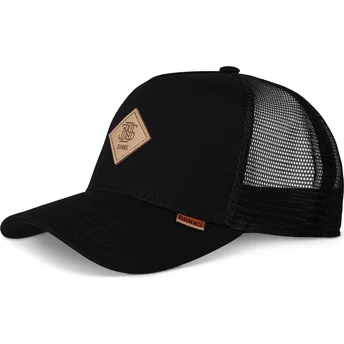 Svart trucker-keps HFT Cotton Knit från Djinns