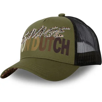 Grön och svart truckerkeps SAVAGE K från Von Dutch