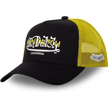 Sapkák ívelt fekete snapback BLA CT Von Dutch