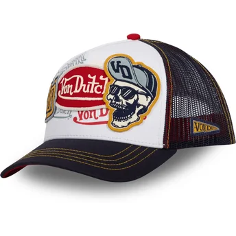 Sapkák ívelt sötétkék snapback CT Von Dutch