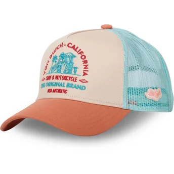 Sapkák ívelt barna snapback SURF02 Von Dutch
