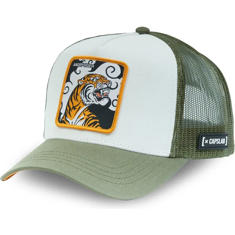 capslab-angry-tiger-cl4-tig-beasts-vit-och-gron-truckerkeps-med-tiger