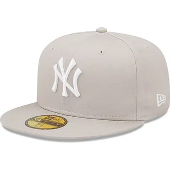 Cap lapos бежов регулиран 59FIFTY League Essential New York Yankees MLB New Era