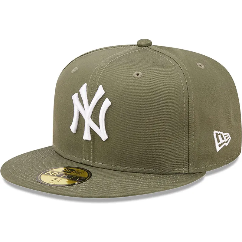 gron-platt-keps-justerad-59fifty-league-essential-fran-new-york-yankees-mlb-av-new-era