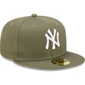 sapkak-lapos-zold-illesztett-59fifty-league-essential-new-york-yankees-mlb-new-era