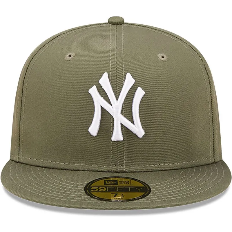 gron-platt-keps-justerad-59fifty-league-essential-fran-new-york-yankees-mlb-av-new-era