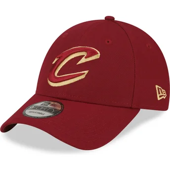 Sapkák ívelt piros állítható 9FORTY The League Cleveland Cavaliers NBA New Era