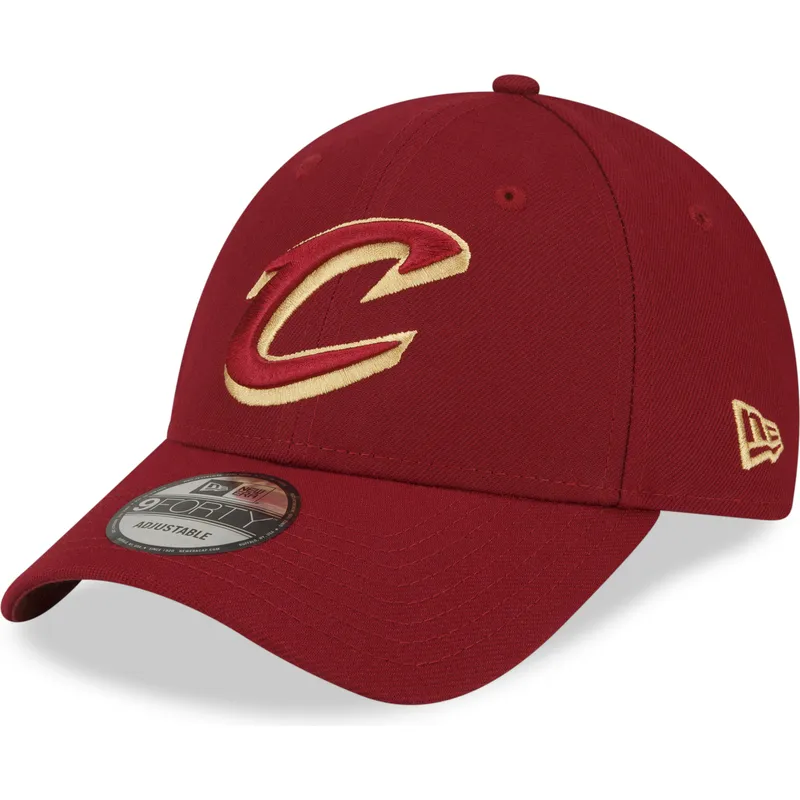 sapkak-ivelt-piros-allithato-9forty-the-league-cleveland-cavaliers-nba-new-era