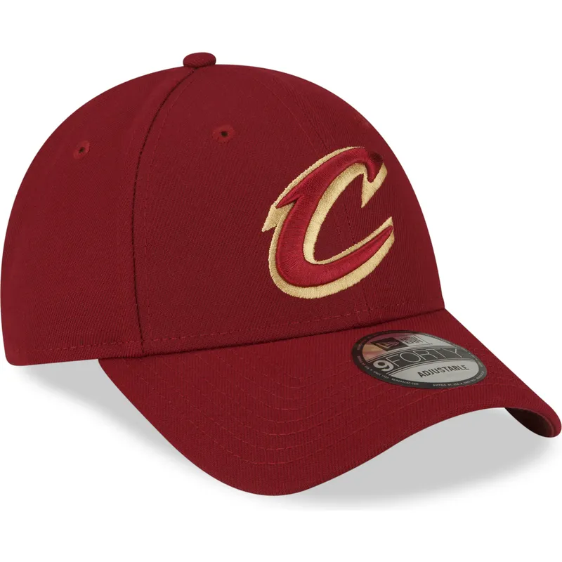 sapkak-ivelt-piros-allithato-9forty-the-league-cleveland-cavaliers-nba-new-era