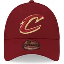 sapkak-ivelt-piros-allithato-9forty-the-league-cleveland-cavaliers-nba-new-era