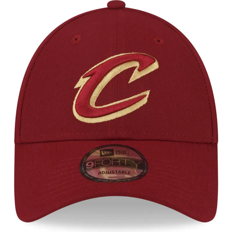 sapkak-ivelt-piros-allithato-9forty-the-league-cleveland-cavaliers-nba-new-era