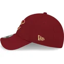 sapkak-ivelt-piros-allithato-9forty-the-league-cleveland-cavaliers-nba-new-era