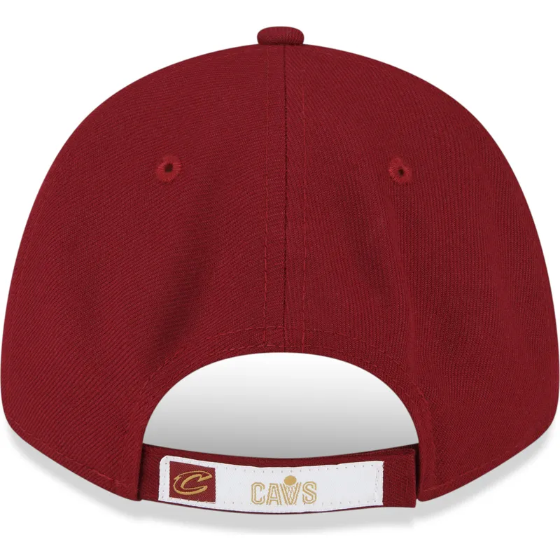 sapkak-ivelt-piros-allithato-9forty-the-league-cleveland-cavaliers-nba-new-era
