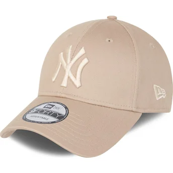 Sapkák ívelt bézs állítható 9FORTY League Essential New York Yankees MLB New Era