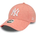 new-era-curved-brim-women-9forty-jersey-new-york-yankees-mlb-pink-adjustable-cap