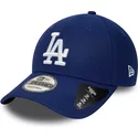 new-era-curved-brim-9forty-diamond-era-essential-los-angeles-dodgers-mlb-blue-adjustable-cap