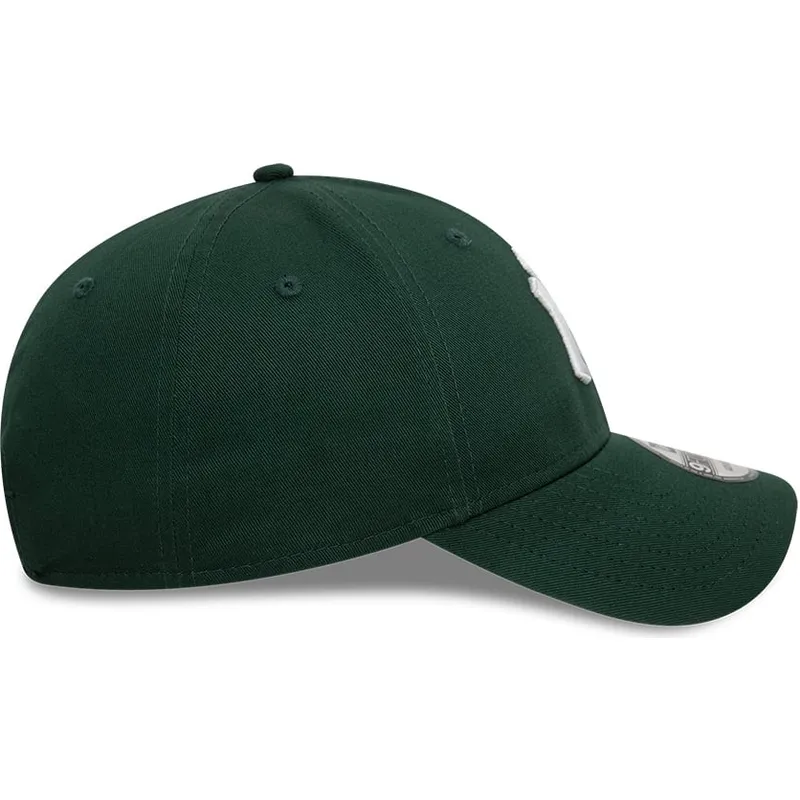cap-ivelt-zelen-reguliruema-lenta-9forty-league-essential-new-york-yankees-mlb-new-era
