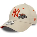 sapkak-ivelt-bezs-allithato-gyereknek-9forty-graphic-monster-truck-new-york-yankees-mlb-new-era
