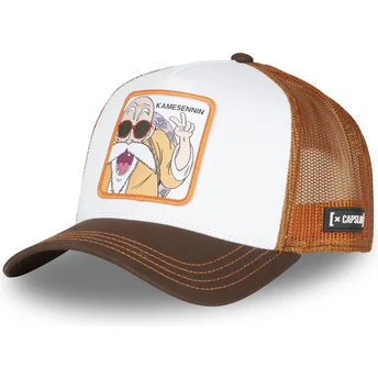 Sapkák ívelt barna snapback CT Muten Roshi Dragon Ball Capslab