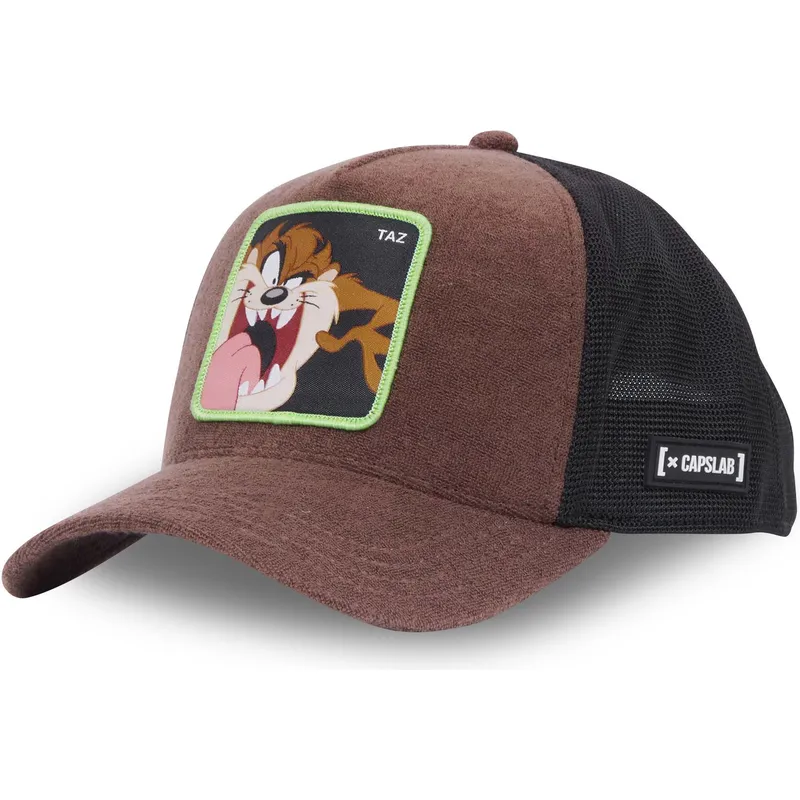brun-och-svart-truckerkeps-tasmanien-djavulen-taz3-ct-looney-tunes-fran-capslab