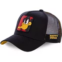 capslab-youth-daffy-duck-kiddaf1-looney-tunes-black-trucker-hat