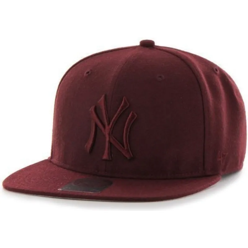 sapkak-lapos-piros-snapback-new-york-yankees-mlb-47-brand