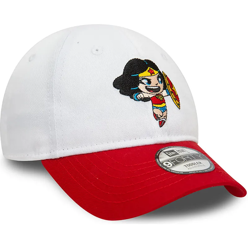 sapkak-ivelt-piros-allithato-gyereknek-9forty-wonder-woman-dc-comics-hero-new-era