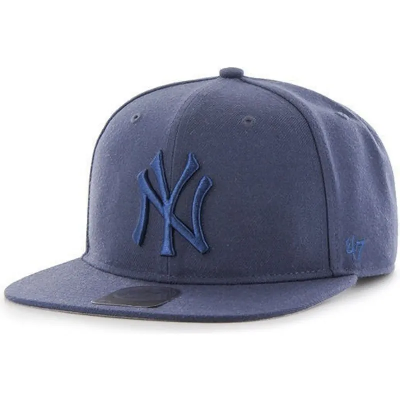 sapkak-lapos-sotetkek-snapback-grande-new-york-yankees-mlb-47-brand