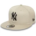 sapkak-lapos-bezs-snapback-9fifty-league-essential-new-york-yankees-mlb-new-era