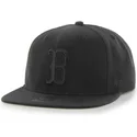 47-brand-flat-brim-schwarzes-logo-boston-red-sox-mlb-sure-shot-snapback-cap-schwarz-